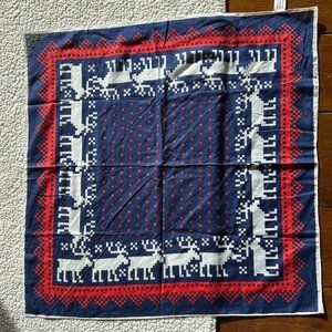 Traditional Norwegian Design, fine cotton scarf